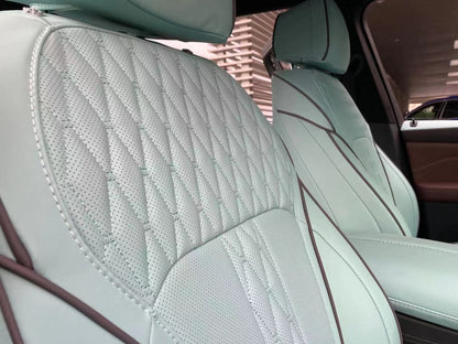diamond stitching perforated ventilation seat cover for bmw x7