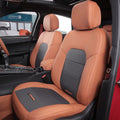 brown nappa leather car seat cover for porsche