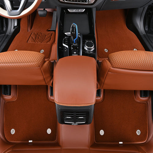 fiber carpet car floor mat