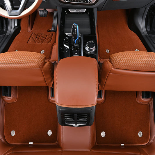 fiber carpet car floor mat