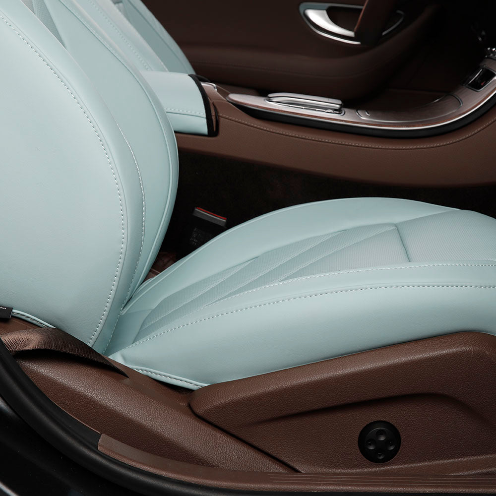 front leather car seat covers for bmw