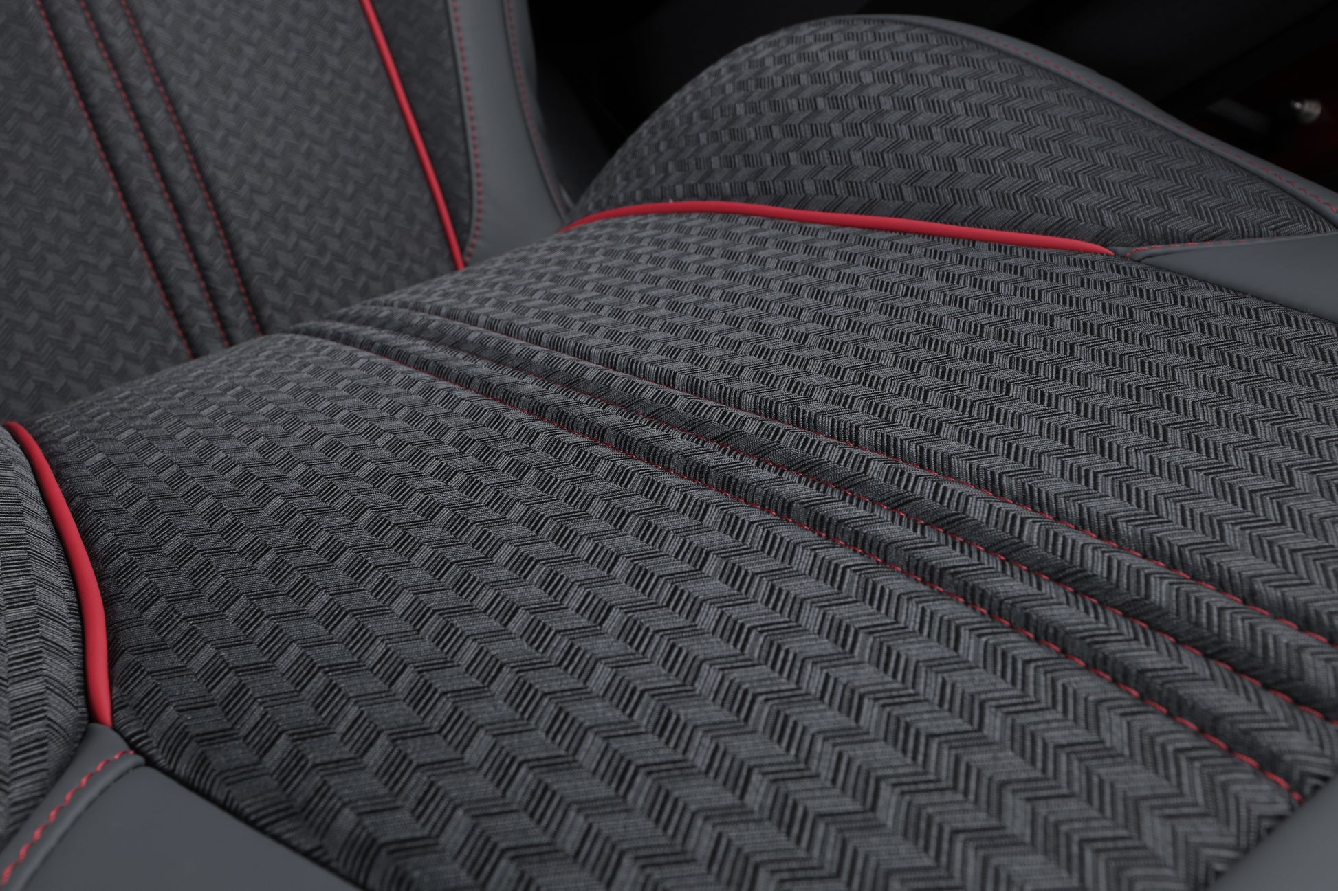 gray houndstooth fabric for land rover