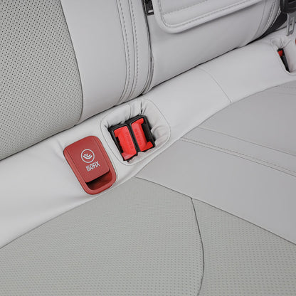 gray nappa leather car seat cover for xiaomi su7