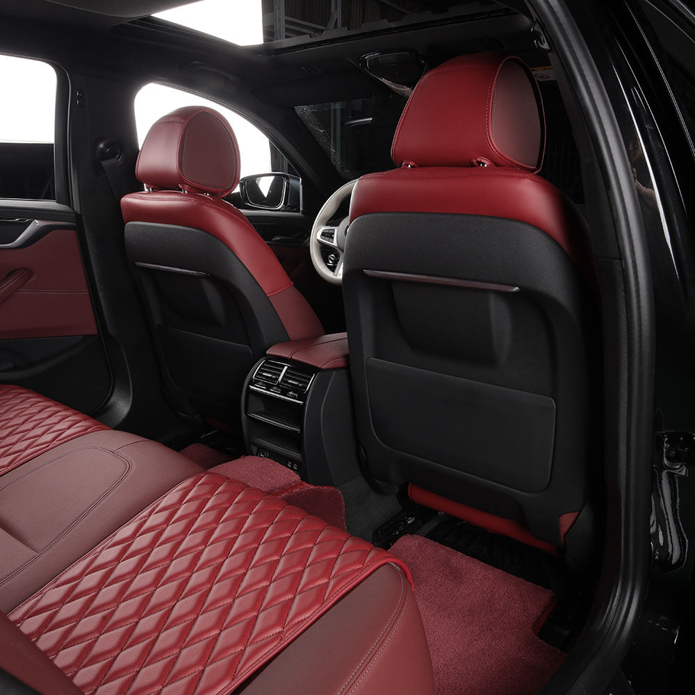 nappa leather back seat cover for bmw x5