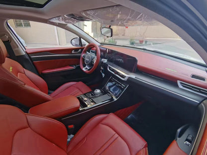 leather car dashboard cover for kia