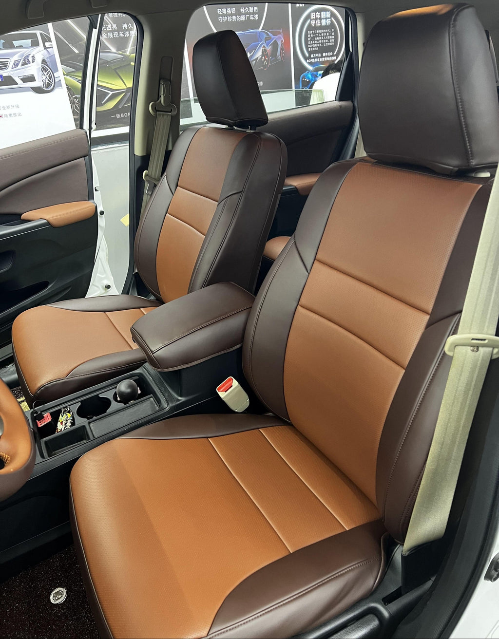 leather car seat cover for honda crv