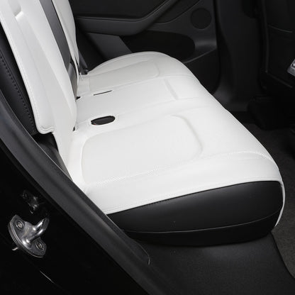 leather flat seat cover for tesla