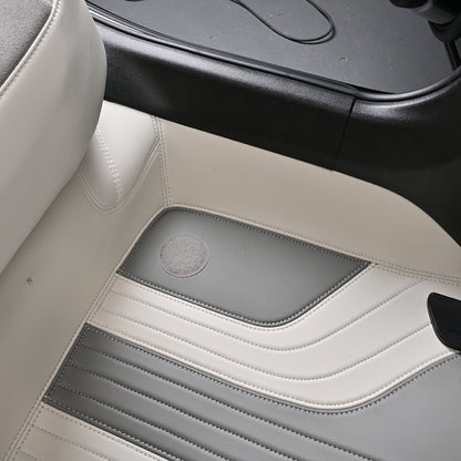 leather rear car floor mat car mat for bmw