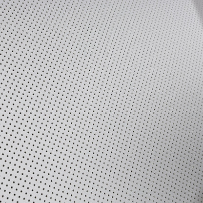 neatly perforated leather seat covers