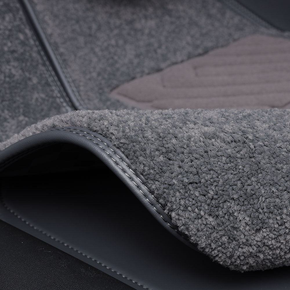 double layer car floor mat for tesla model Y