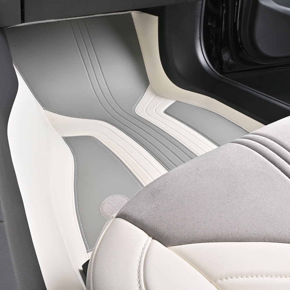 passenger leather car floor mat for bmw