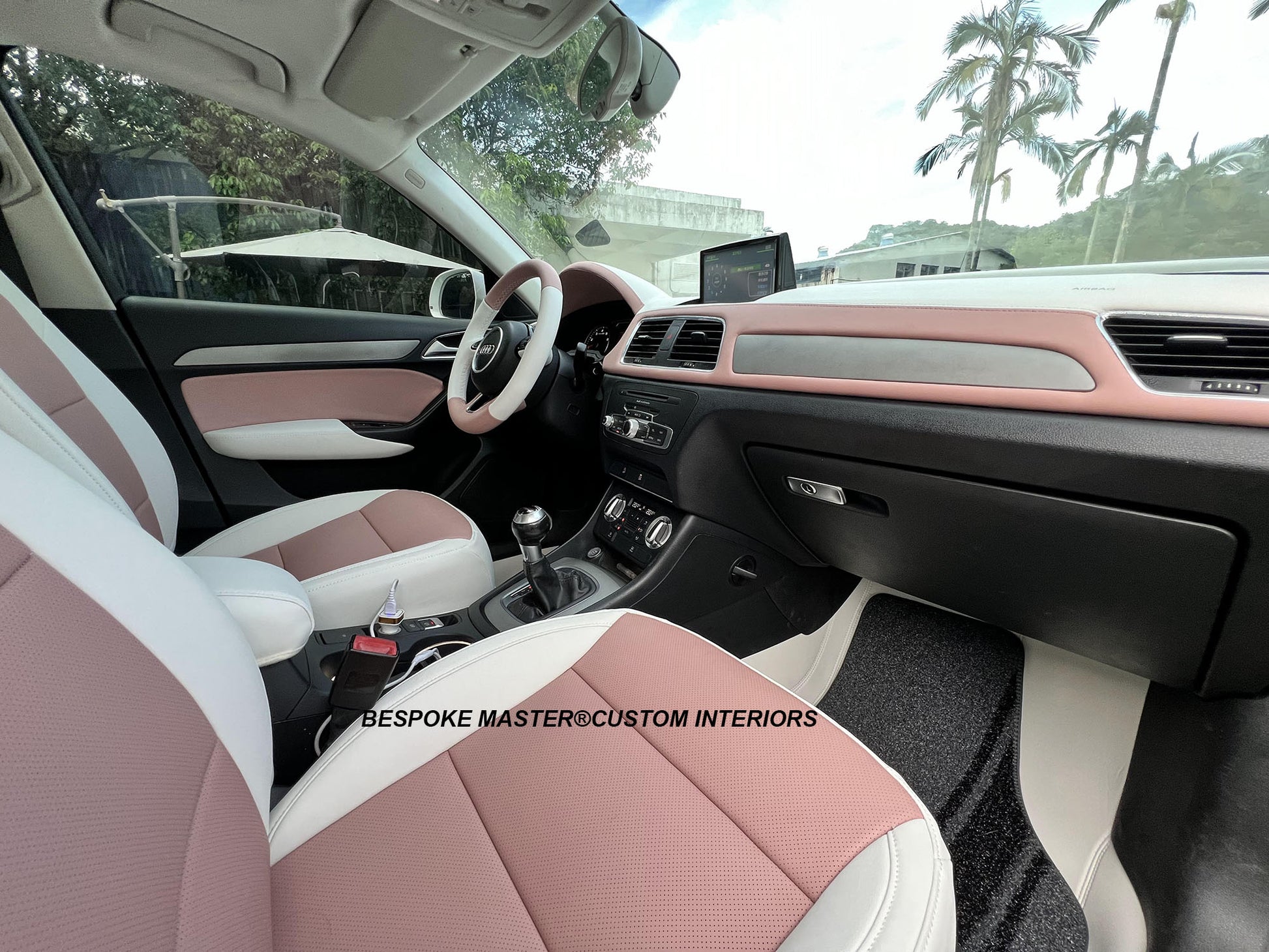 premium leather seat cover for audi