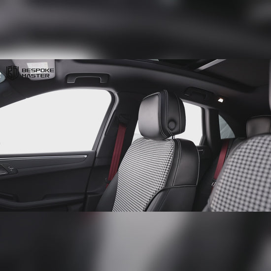 narrow version car seat cover for porsche