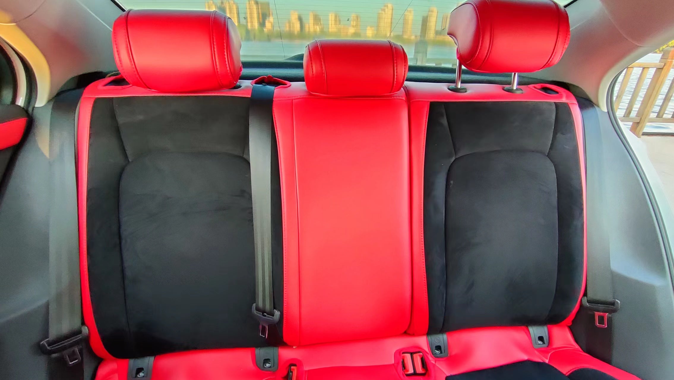 rear seat cover for Volkswagen Lamando
