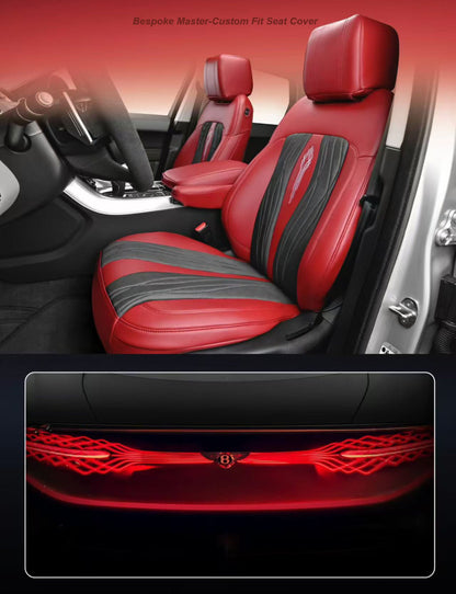 suede fabric seat cover for landrover