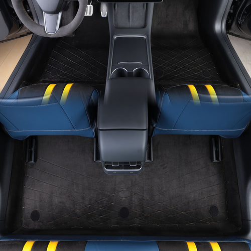 velvet suede car floor mats 