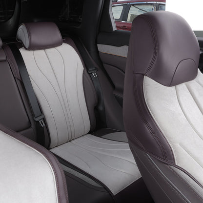 velvet suede front seat cover for byd