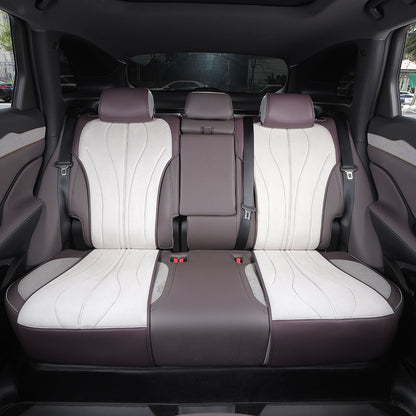 velvet suede rear seat cover for byd