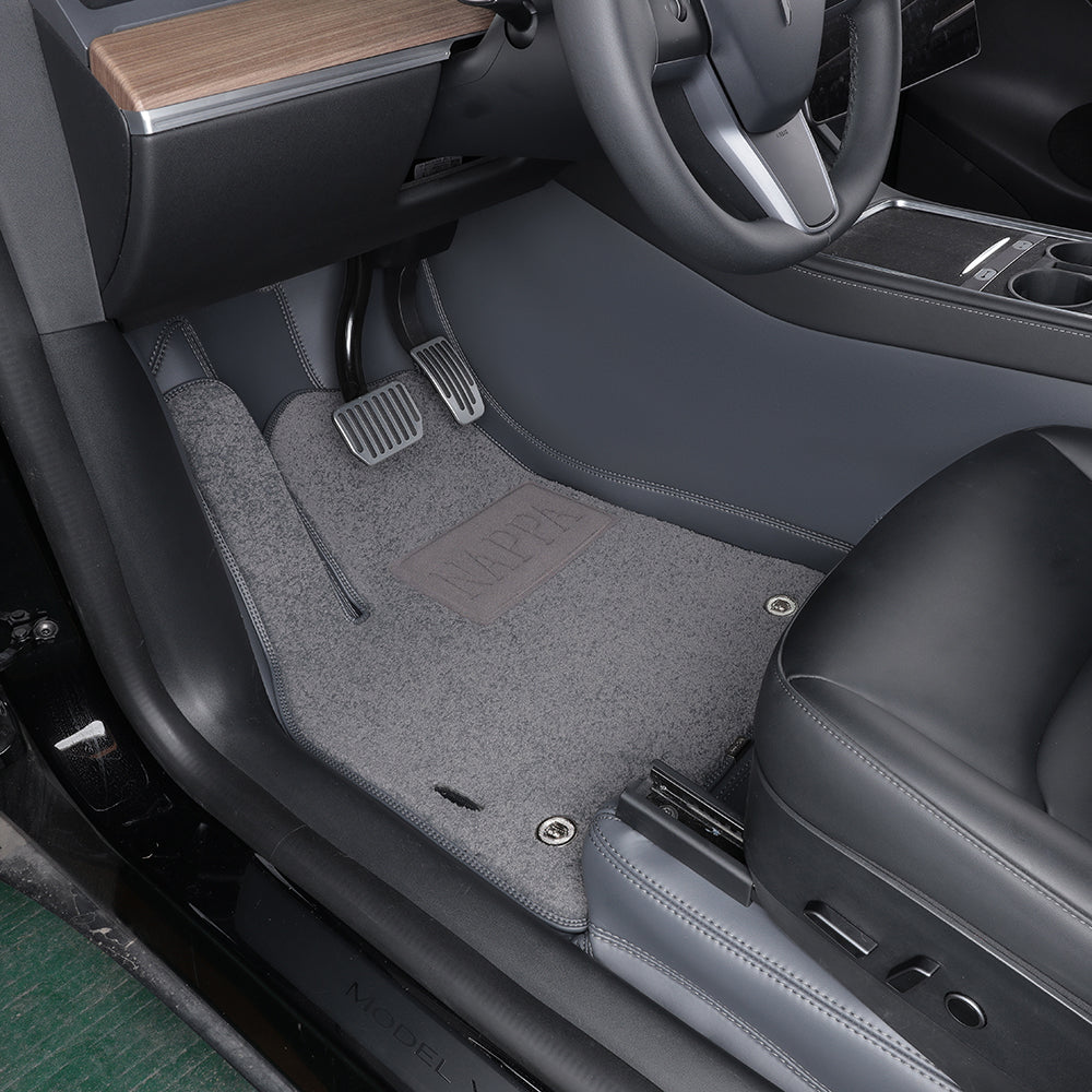 double layer car floor mat nylon carpet