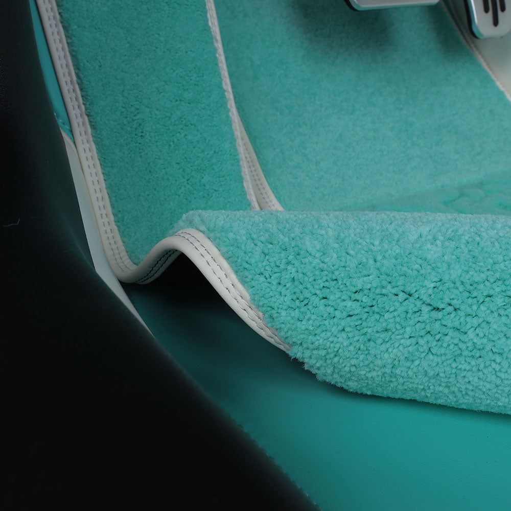 waterproof nylon carpet car floor mats for tesla