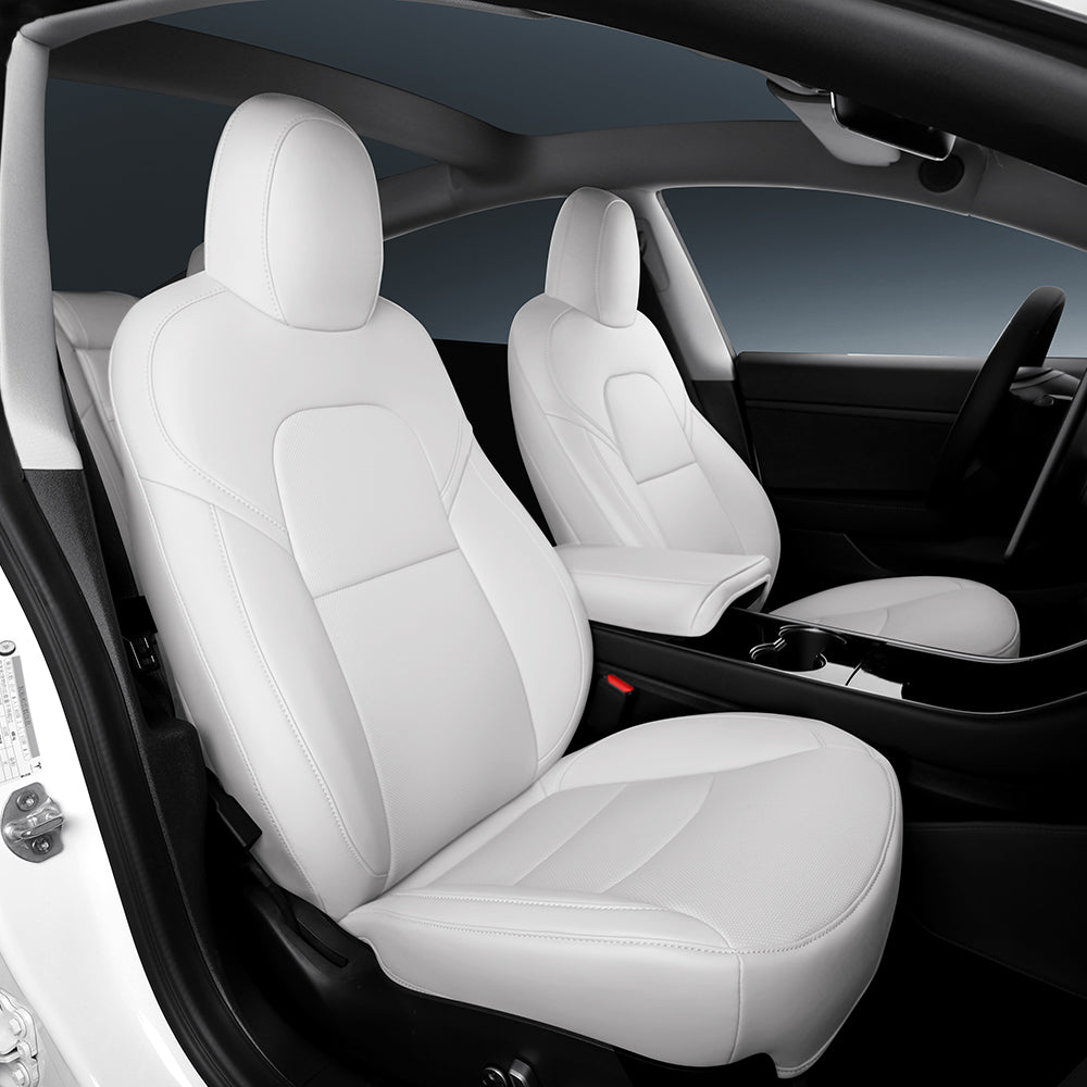 perforated ventilation car seat cover for tesla