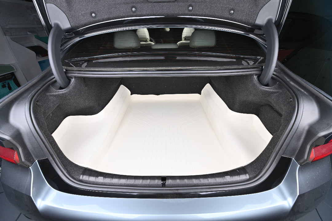 white leather car mat car interior accessories